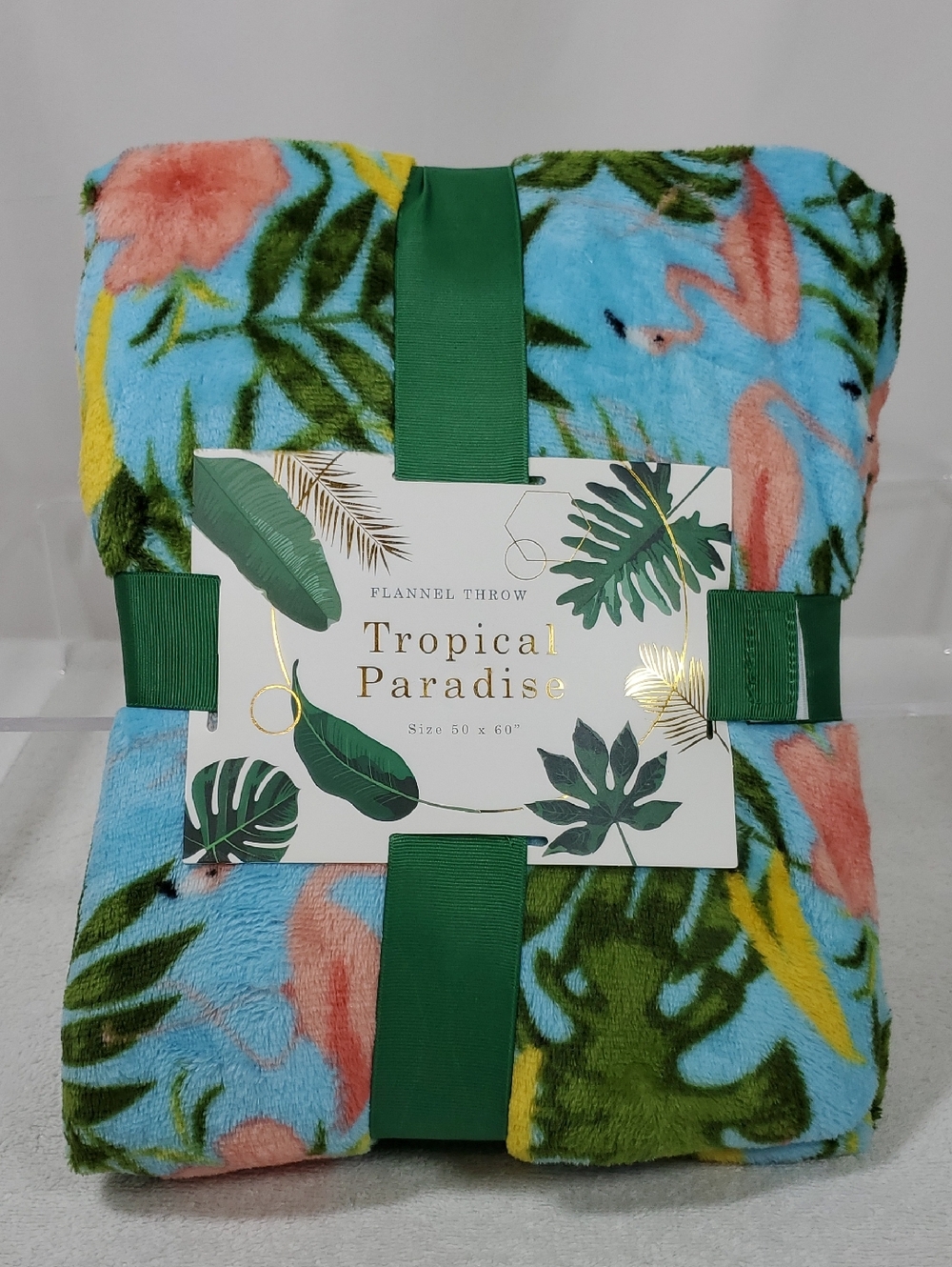 Tropical Paradise Tropical Print Throw Blanket